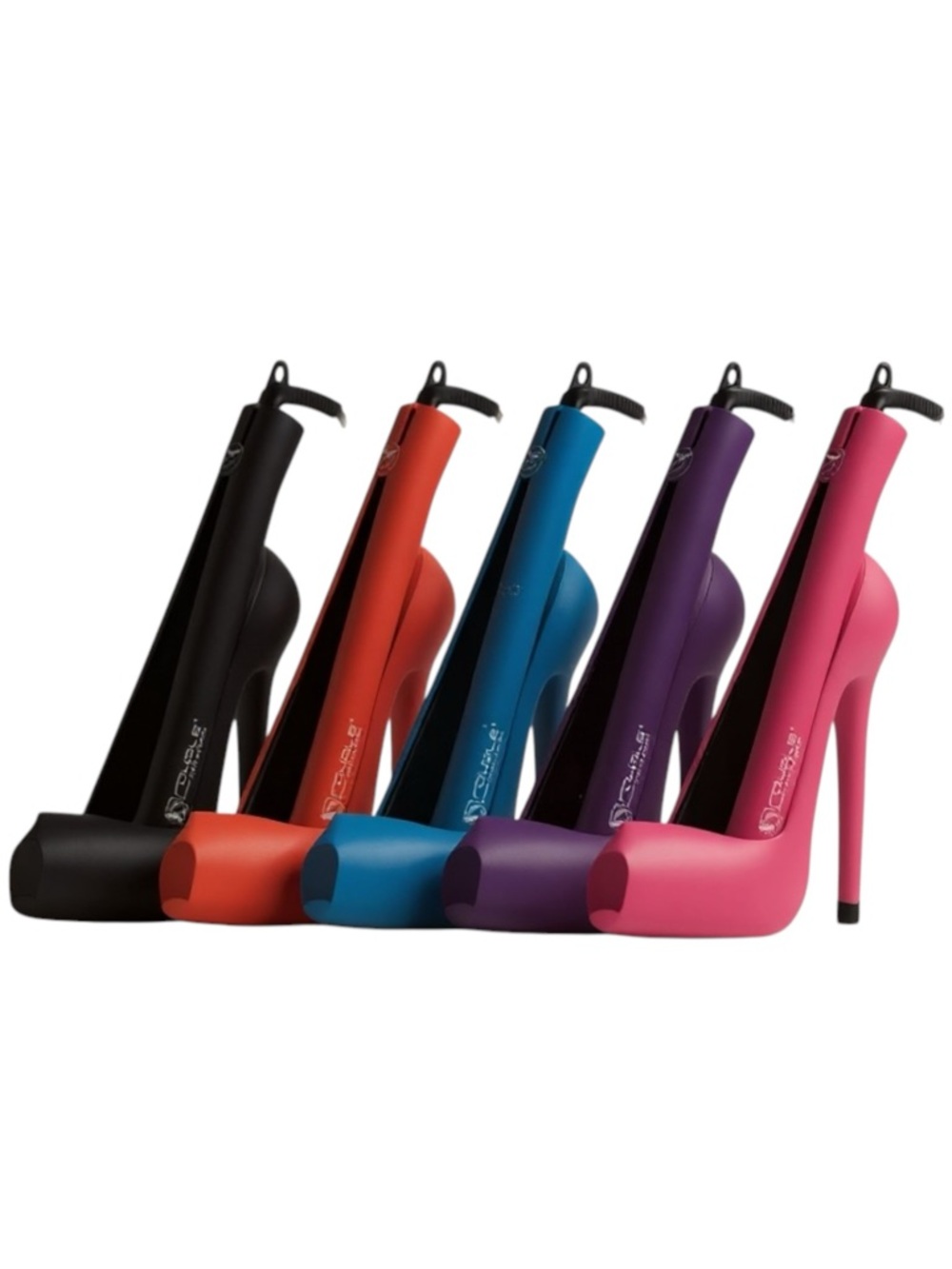Royale Stiletto Shoe Holder High Heel Flat Iron Stand NIB Pink or Blue